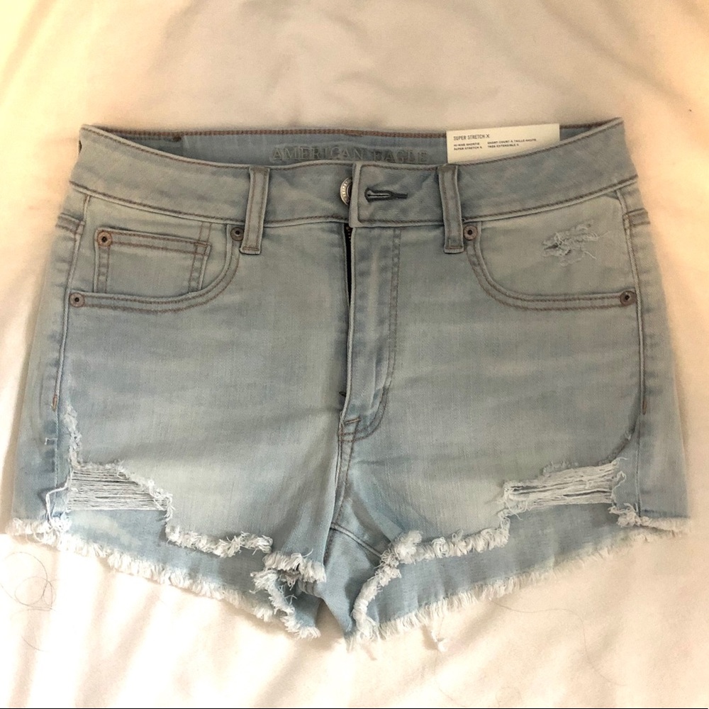 American Eagle, cut off denim shorts